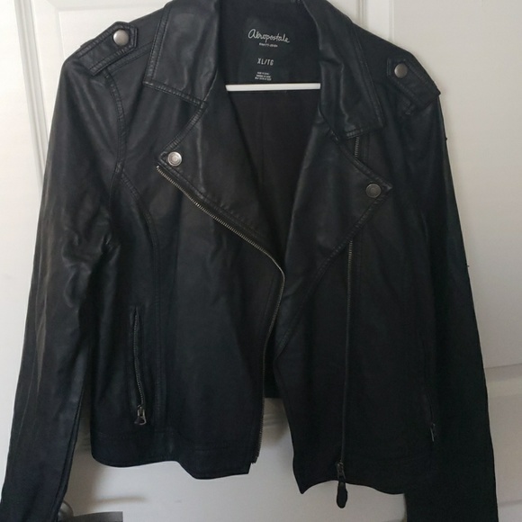 Faux leather jacket - Picture 1 of 4